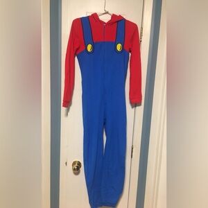 Boys Super Mario Bros zip up pajama